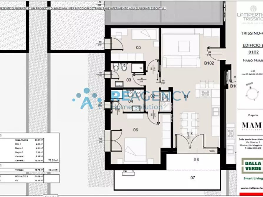 Immagine 13 di Appartamento in vendita  a Trissino