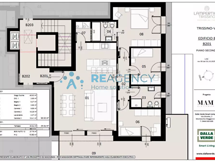 Immagine 13 di Attico in vendita  a Trissino