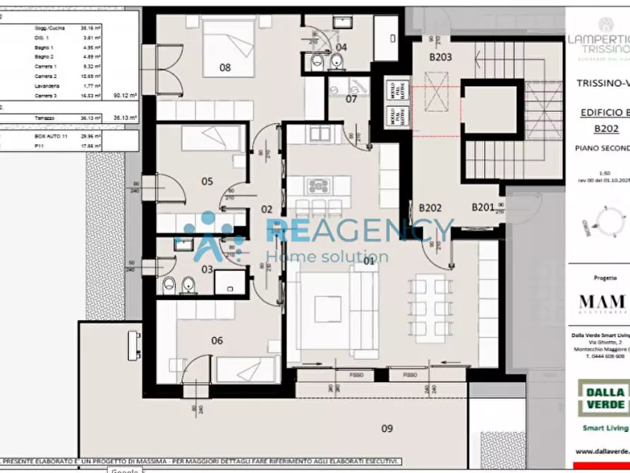 Immagine 13 di Attico in vendita  a Trissino