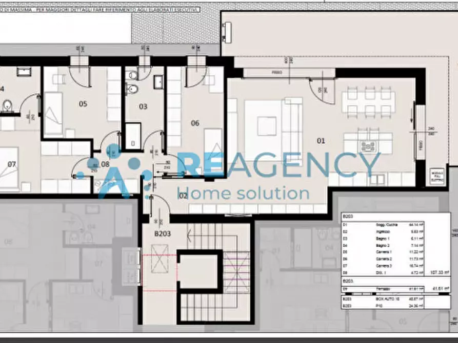 Immagine 2 di Attico in vendita  a Trissino