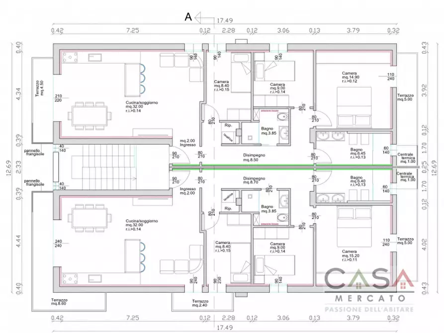 Immagine 22 di Appartamento in vendita  in Via Sclavons a Cordenons