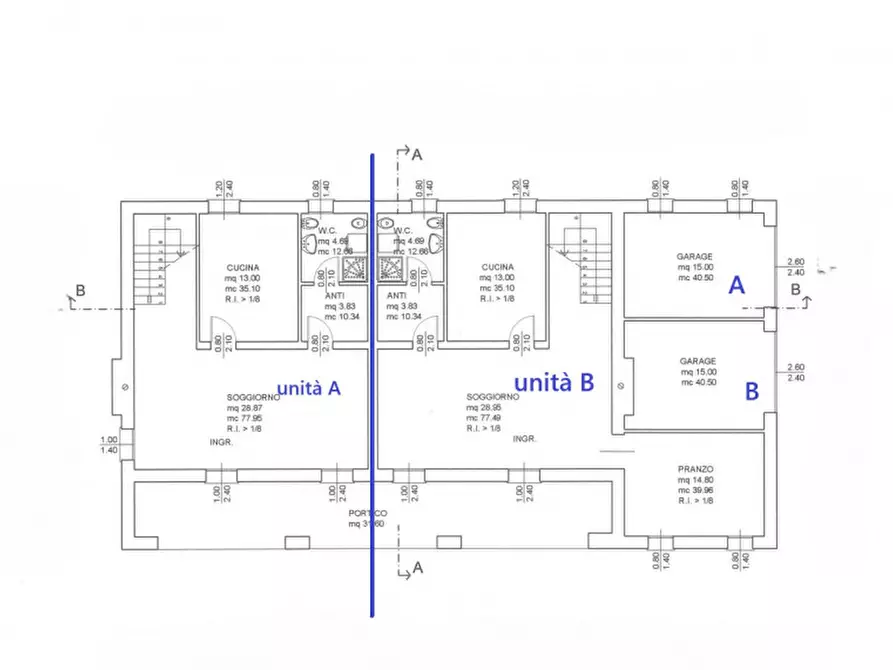 Immagine 23 di Casa bifamiliare in vendita  in Via Brentella a Arzergrande
