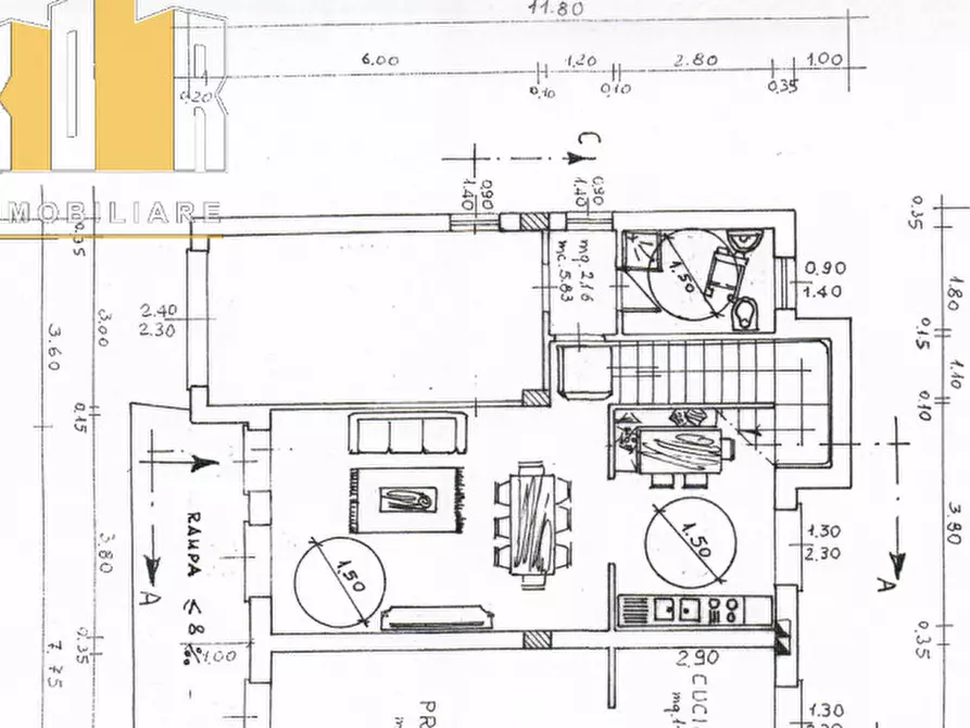 Immagine 1 di Casa trifamiliare in vendita  in Via Ponte San Nicolò a Ponte San Nicolò