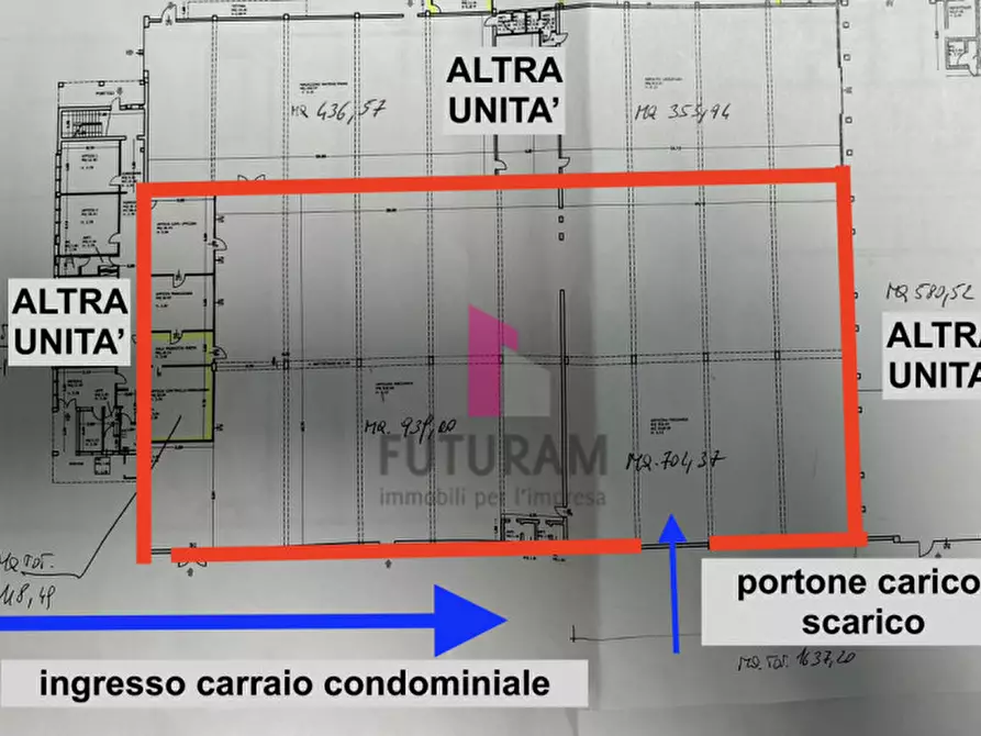 Immagine 19 di Capannone industriale in affitto  in via volta a Limena