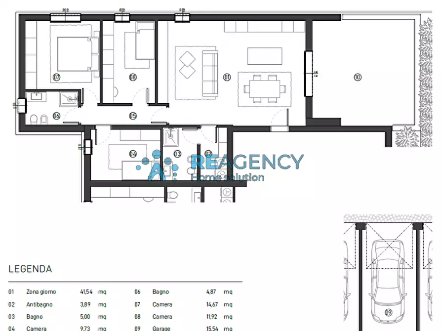 Immagine 6 di Appartamento in vendita  in Via Crea a Isola Vicentina