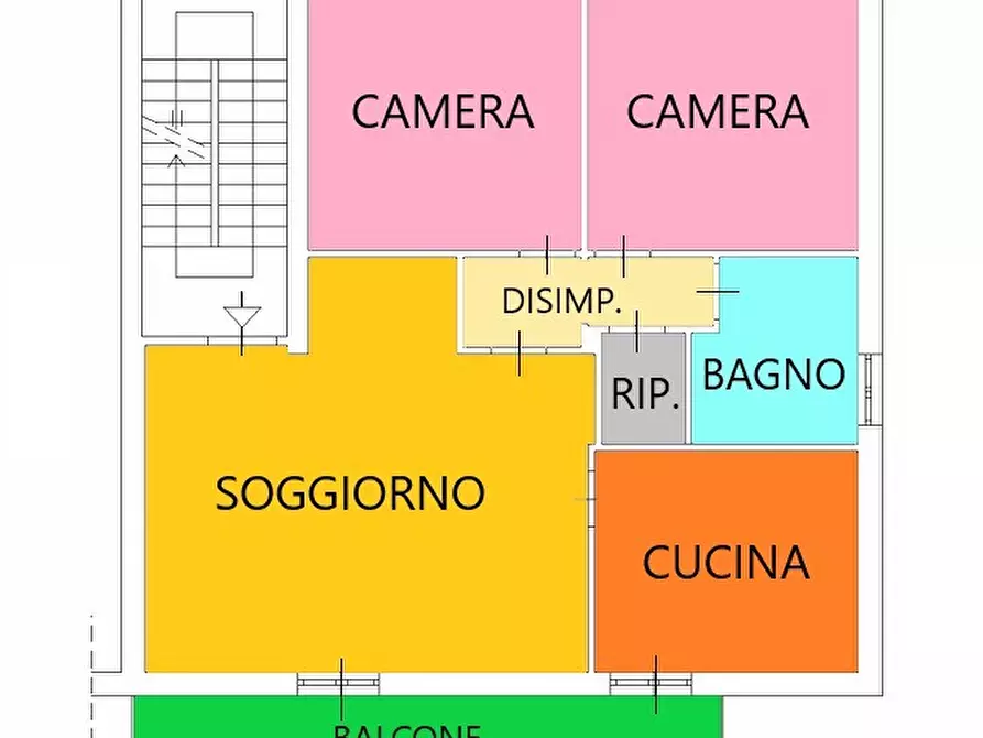 Immagine 29 di Appartamento in vendita  in Via Agugliano a Roma