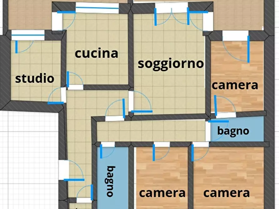 Immagine 24 di Appartamento in vendita  a Perugia