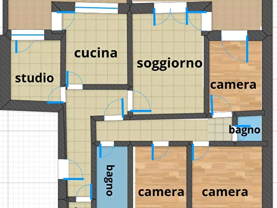 Immagine 24 di Appartamento in vendita  a Perugia