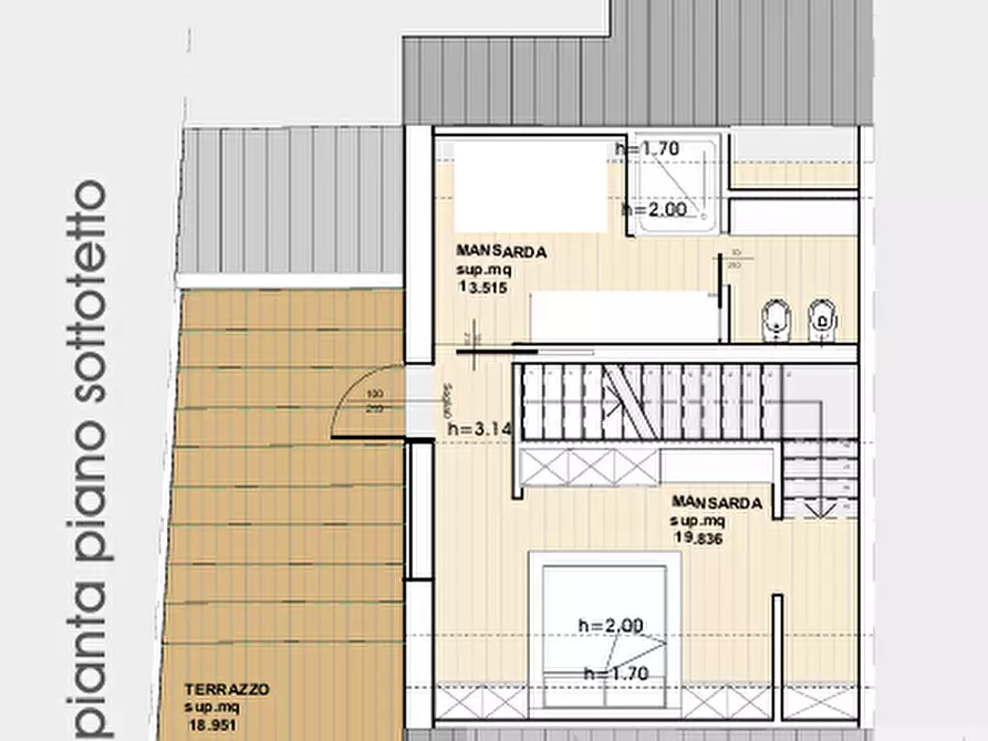 Immagine 8 di Villetta a schiera in vendita  in Via degli Artisti a Padova