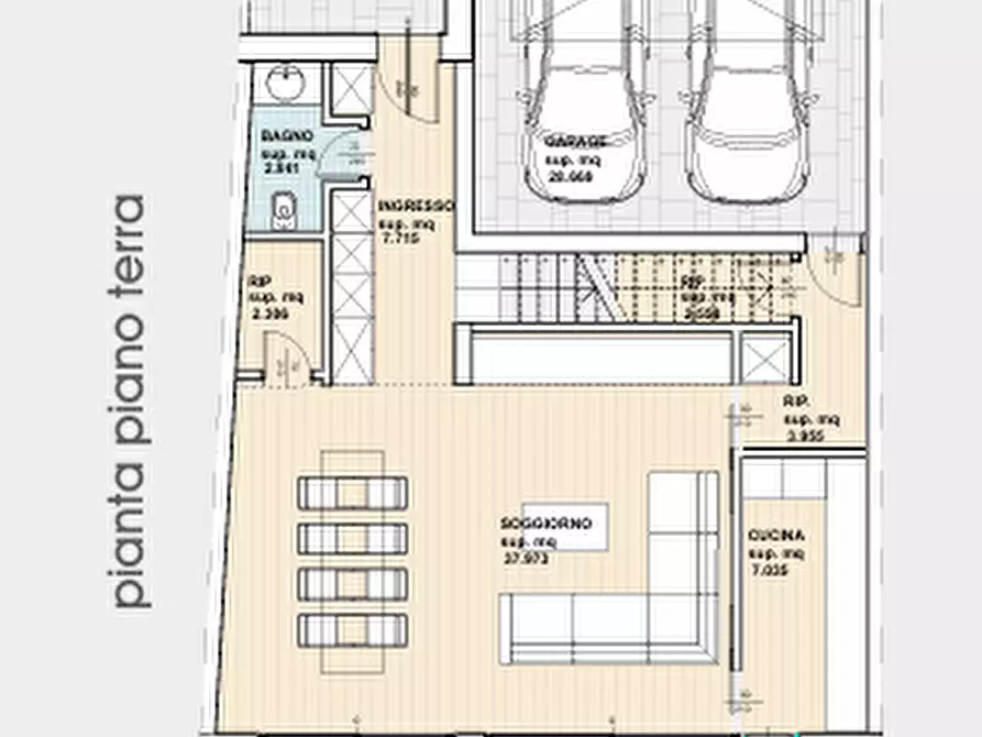 Immagine 10 di Villetta a schiera in vendita  in Via degli Artisti a Padova