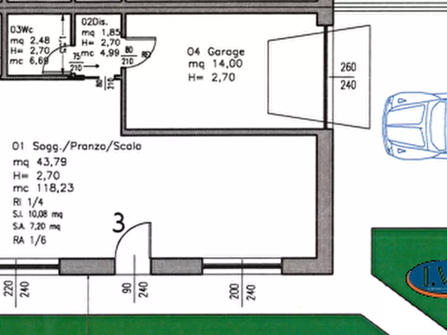Immagine 2 di Casa trifamiliare in vendita  in Via Fossona 40 a Cervarese Santa Croce