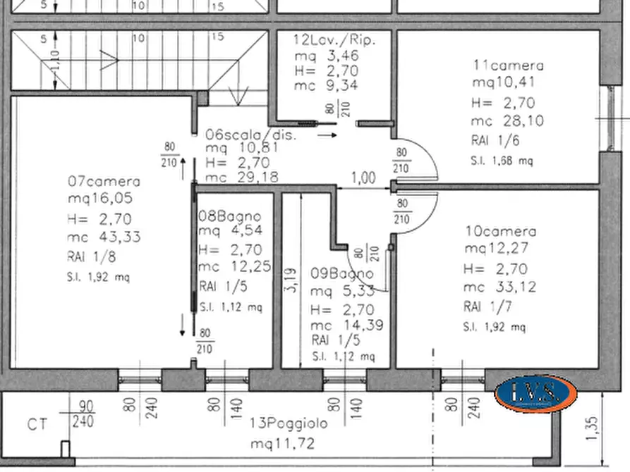 Immagine 3 di Casa trifamiliare in vendita  in Via Fossona 40 a Cervarese Santa Croce