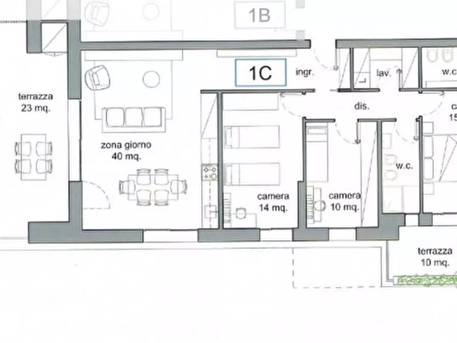 Immagine 13 di Appartamento in vendita  in viale regina margherita a Valdagno