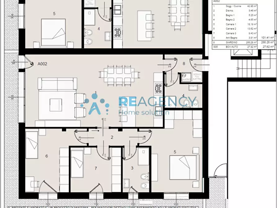 Immagine 10 di Appartamento in vendita  in Via Torino a Thiene