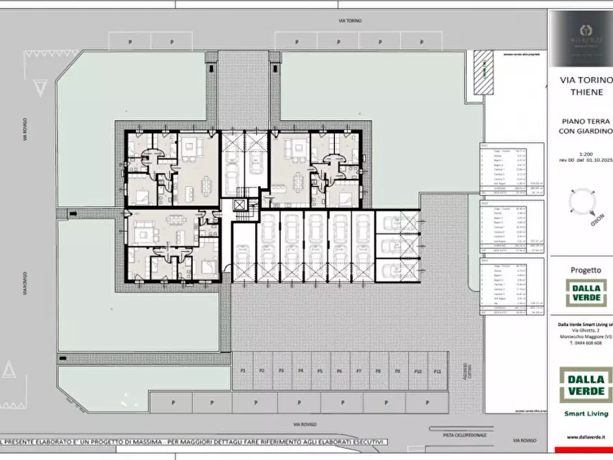 Immagine 11 di Appartamento in vendita  in Via Torino a Thiene