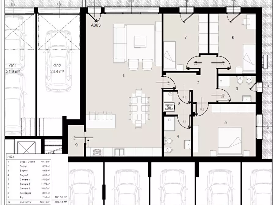 Immagine 9 di Appartamento in vendita  in Via Torino a Thiene