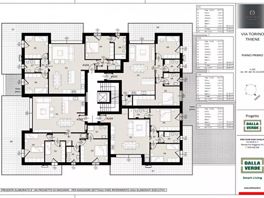 Immagine 11 di Appartamento in vendita  in Via Torino a Thiene