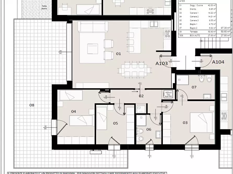 Immagine 9 di Appartamento in vendita  in Via Torino a Thiene