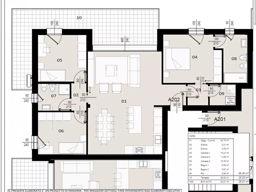 Immagine 9 di Appartamento in vendita  in Via Torino a Thiene