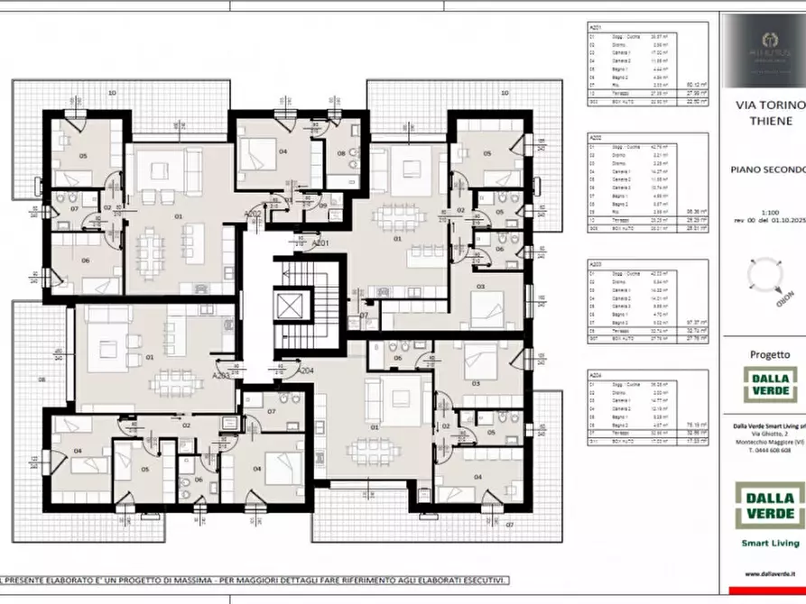 Immagine 10 di Appartamento in vendita  in Via Torino a Thiene