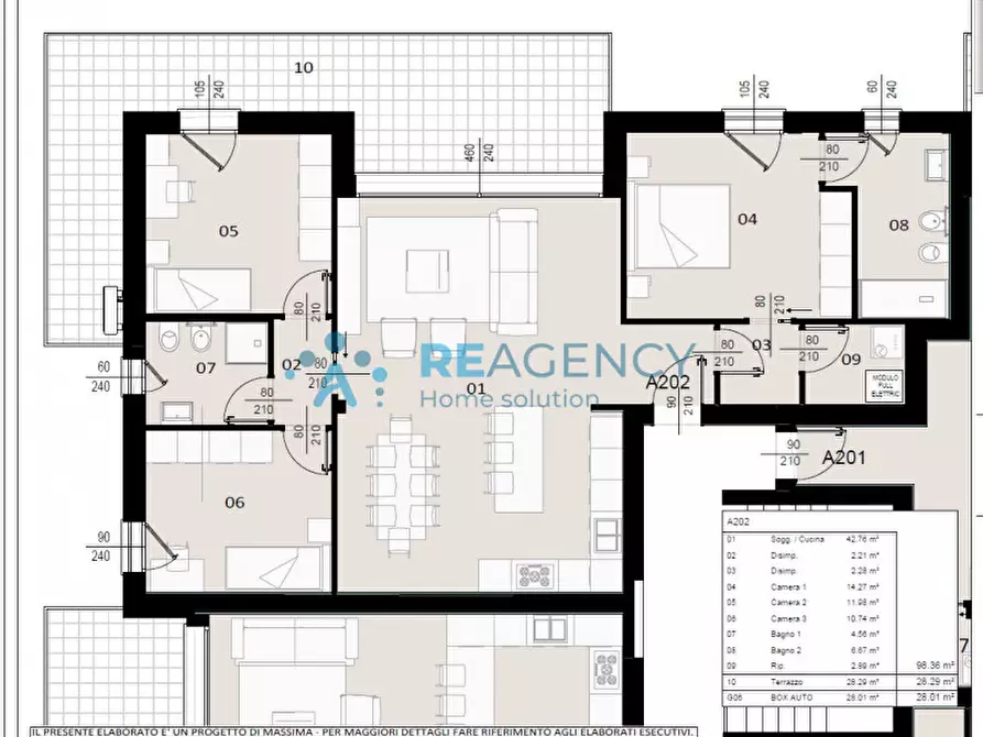 Immagine 12 di Appartamento in vendita  in Via Torino a Thiene