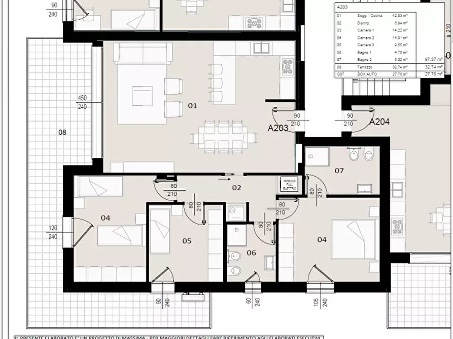 Immagine 9 di Appartamento in vendita  in Via Torino a Thiene