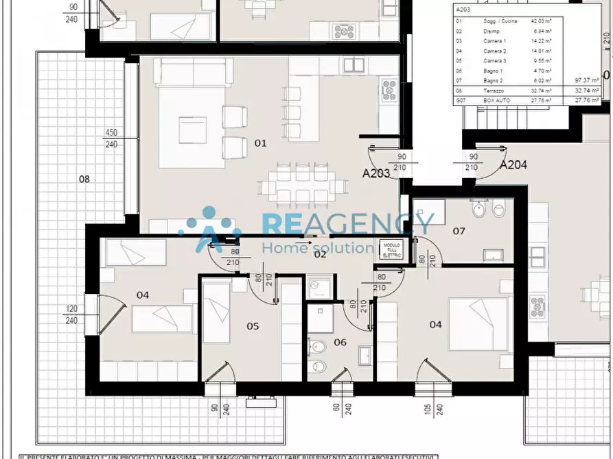 Immagine 10 di Appartamento in vendita  in Via Torino a Thiene