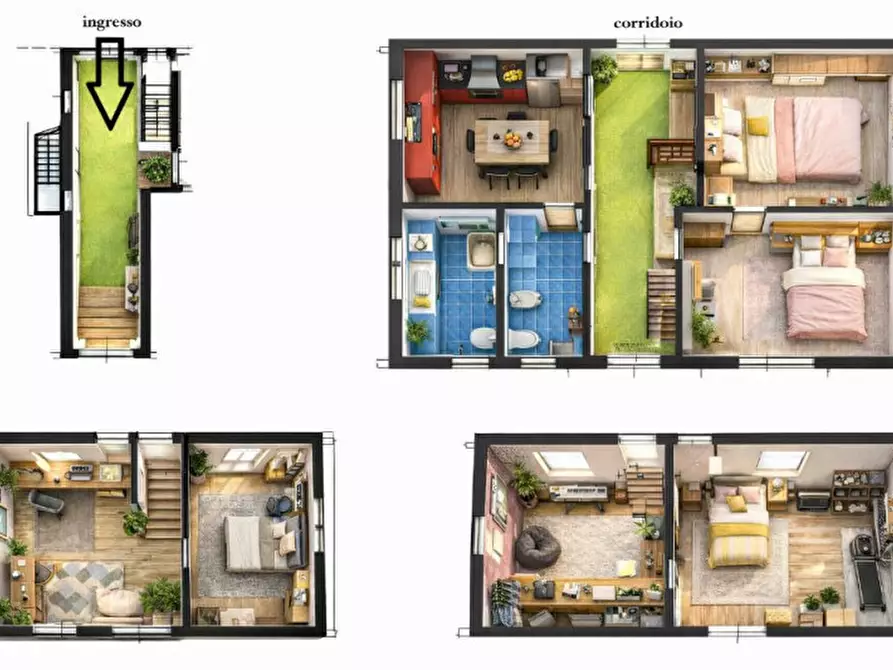 Immagine 20 di Casa indipendente in vendita  in Via Vittorio Emanuele Secondo a Gualtieri
