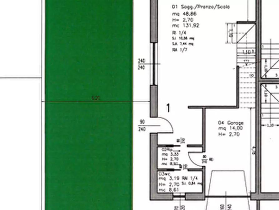 Immagine 3 di Villetta a schiera in vendita  in Via Fossona 40 a Cervarese Santa Croce