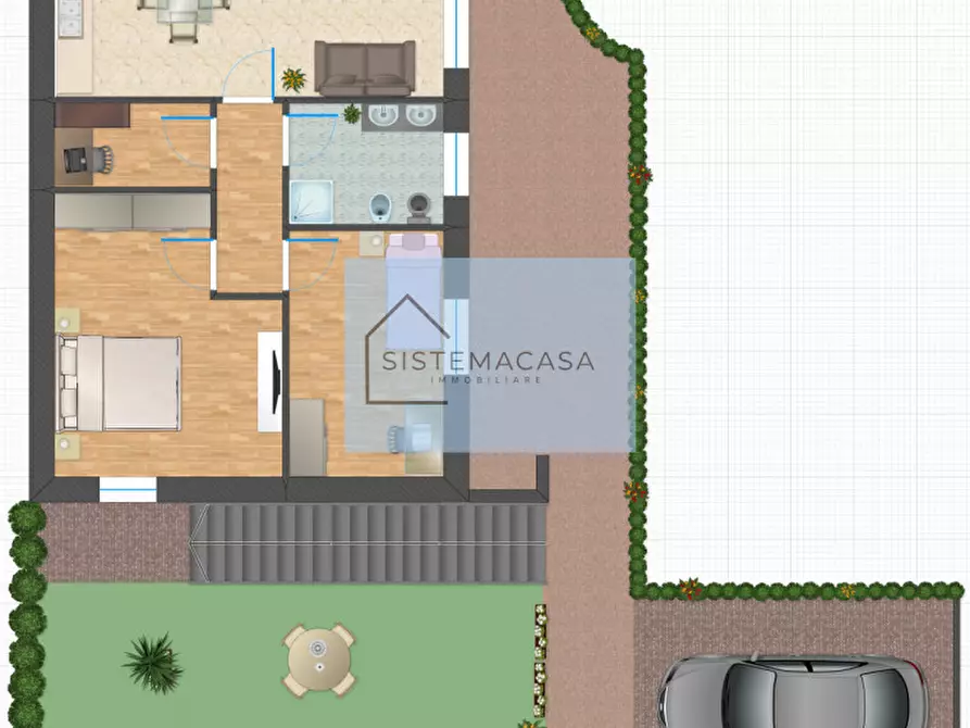 Immagine 6 di Appartamento in vendita  in Via Eugenio Bertini a Forli'