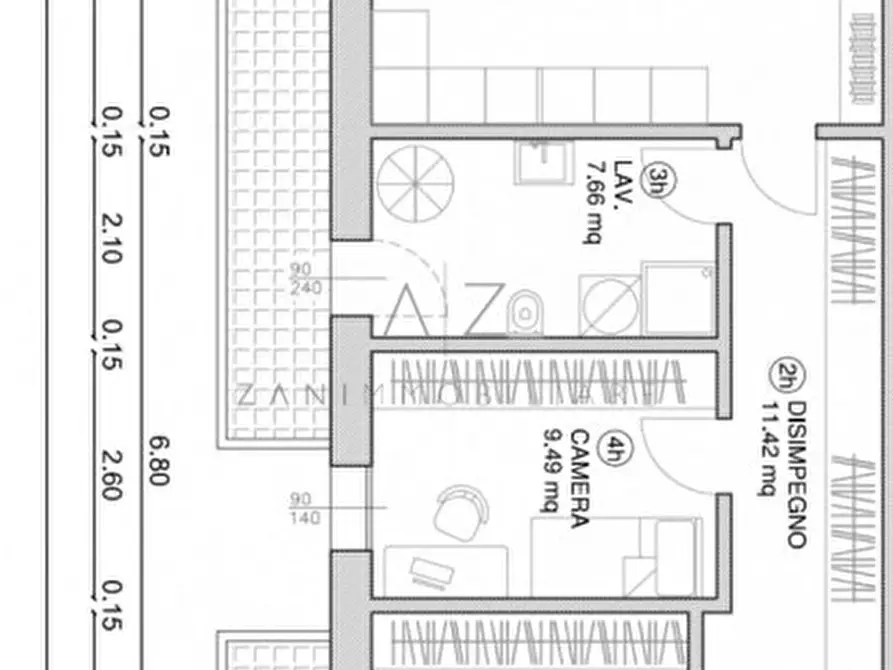 Immagine 3 di Appartamento in vendita  in Via Sanguettara a Loreggia
