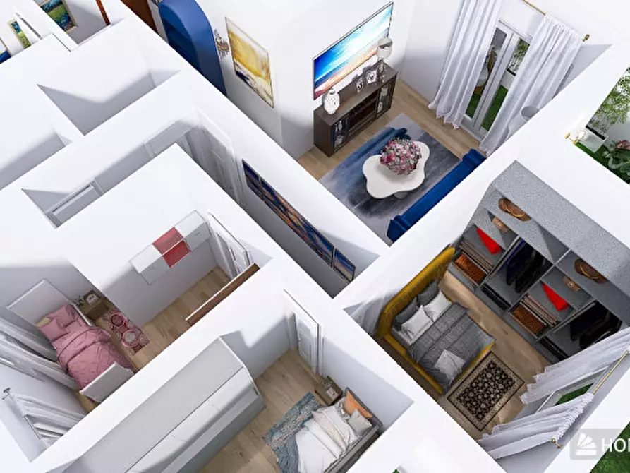 Immagine 16 di Appartamento in vendita  in Via Andrea del Verrocchio a Roma