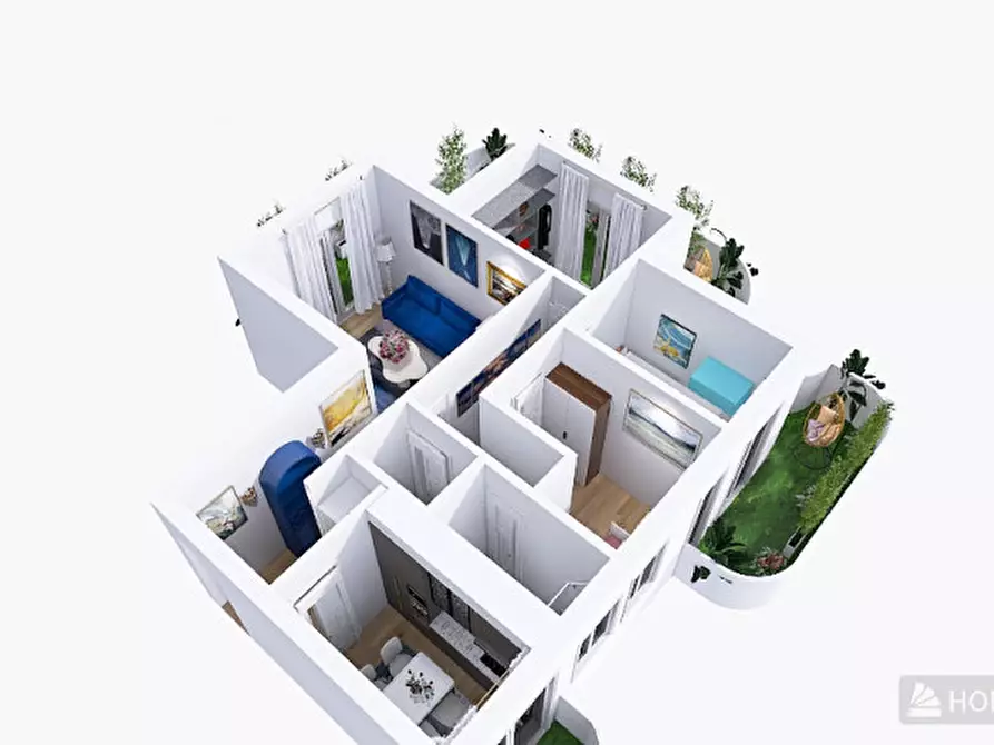 Immagine 18 di Appartamento in vendita  in Via Andrea del Verrocchio a Roma