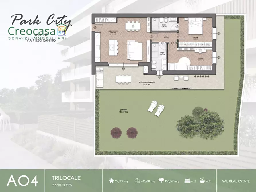 Immagine 1 di Appartamento in vendita  in Via Pizzo Camino a Dalmine