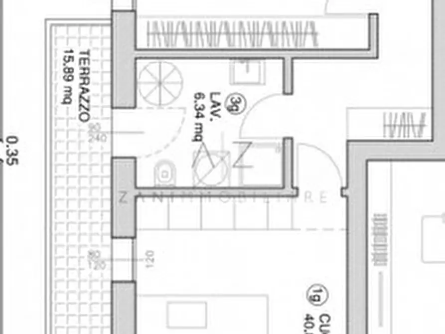 Immagine 3 di Appartamento in vendita  in Via Sanguettara a Loreggia