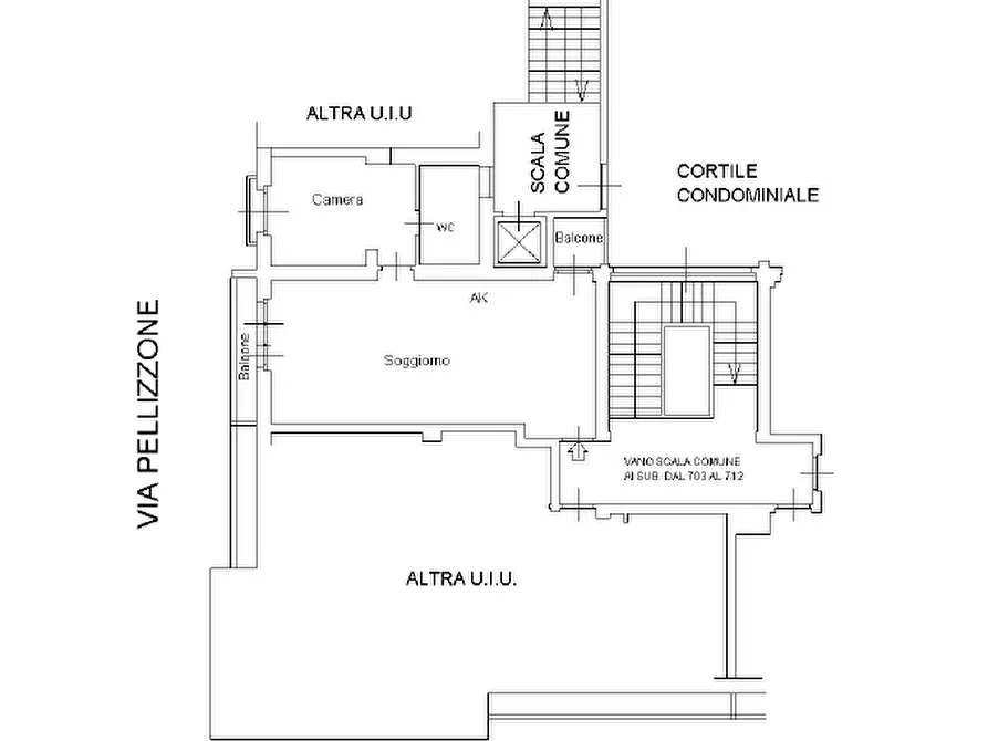 Immagine 22 di Appartamento in vendita  in Via Giovanni da Milano 6 a Milano