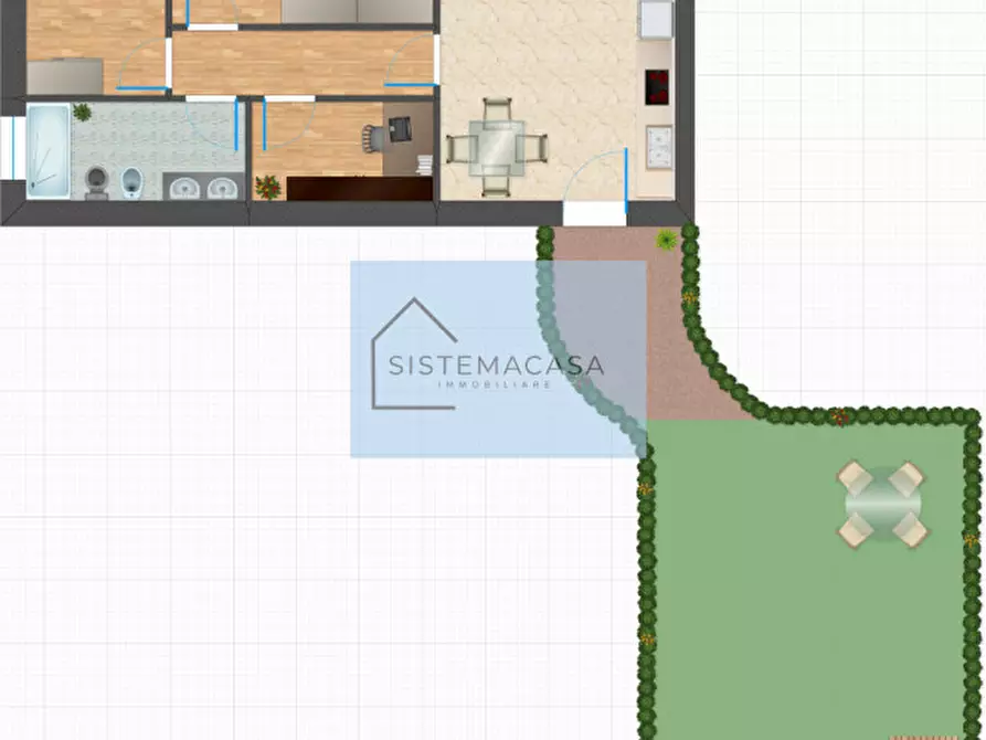 Immagine 5 di Appartamento in vendita  in Via Eugenio Bertini a Forli'