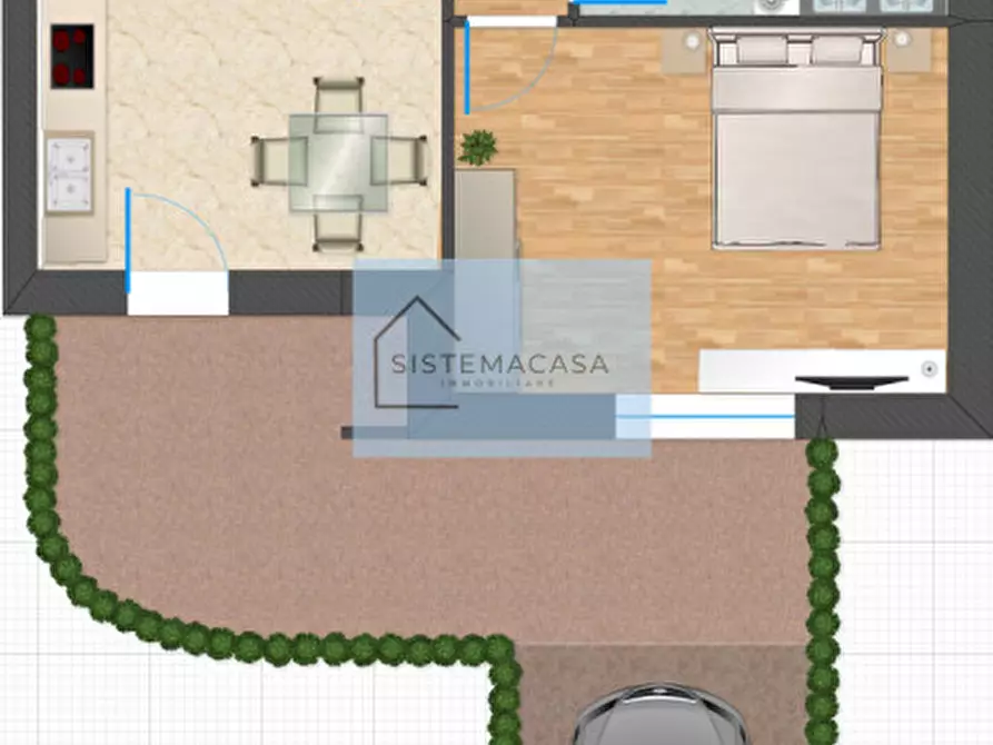 Immagine 5 di Appartamento in vendita  in Via Eugenio Bertini a Forli'