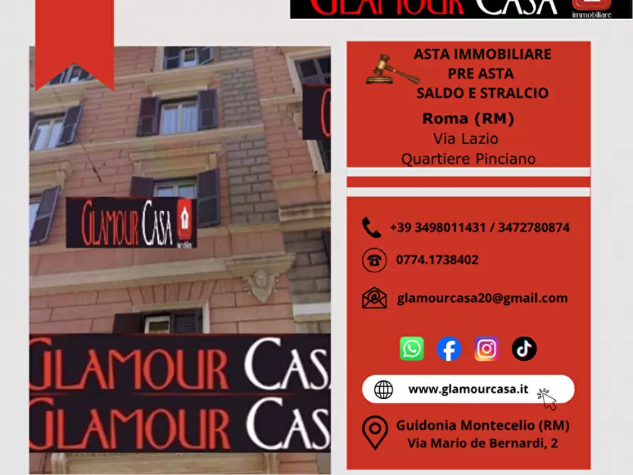 Immagine 1 di Appartamento in vendita  in Via Lazio a Roma