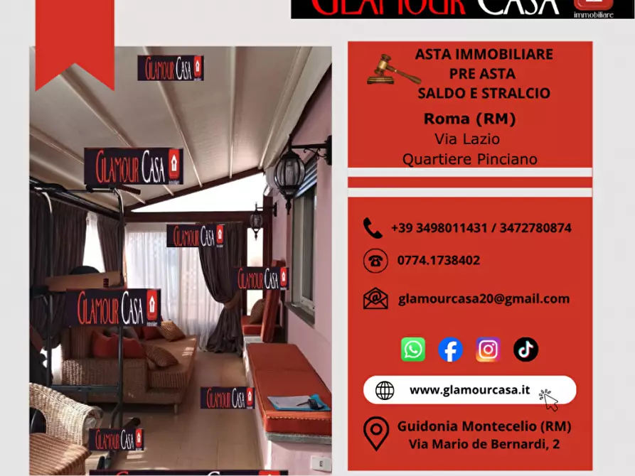 Immagine 3 di Appartamento in vendita  in Via Lazio a Roma