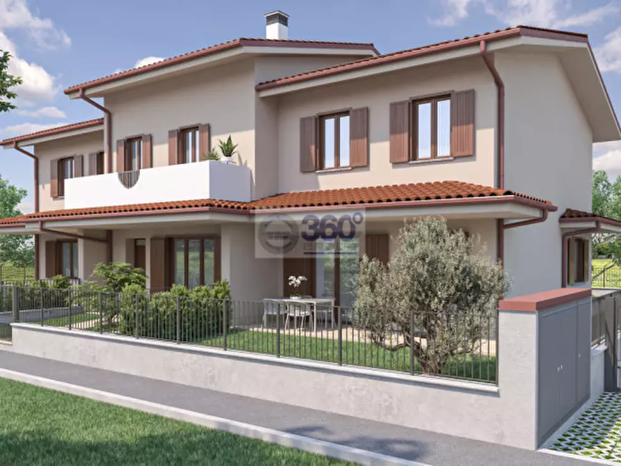 Immagine 2 di Villetta a schiera in vendita  in Via Abruzzo a Rovato