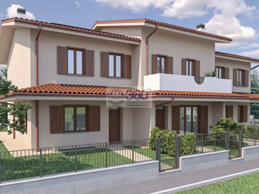 Immagine 4 di Villetta a schiera in vendita  in Via Abruzzo a Rovato