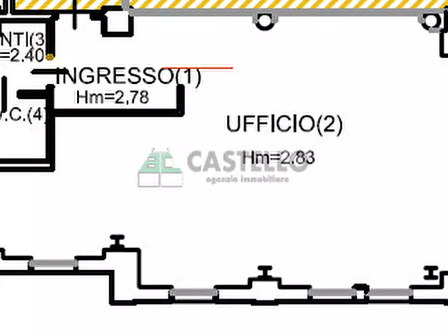 Immagine 13 di Ufficio in affitto  in Via Elena Valmarana a Padova