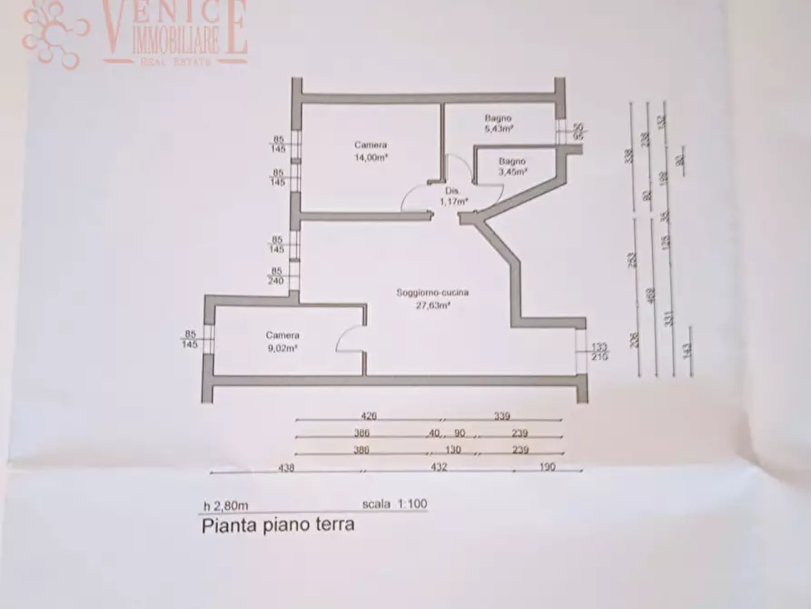 Immagine 4 di Appartamento in vendita  a Venezia