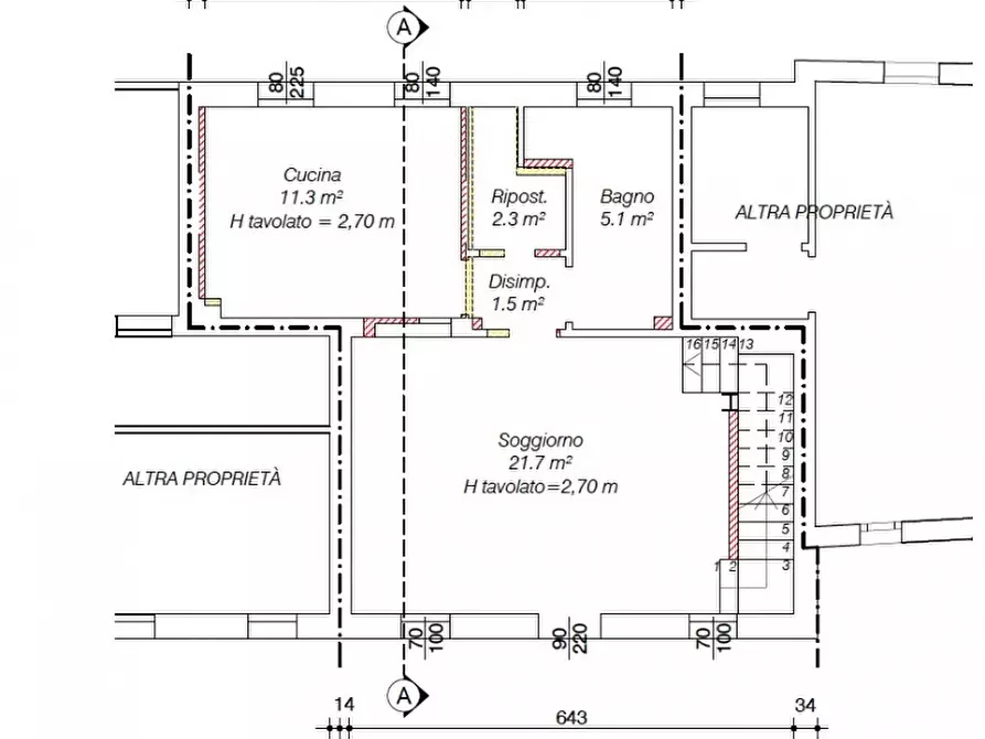 Immagine 7 di Villetta a schiera in vendita  in lungargine brusegana 3 a Padova