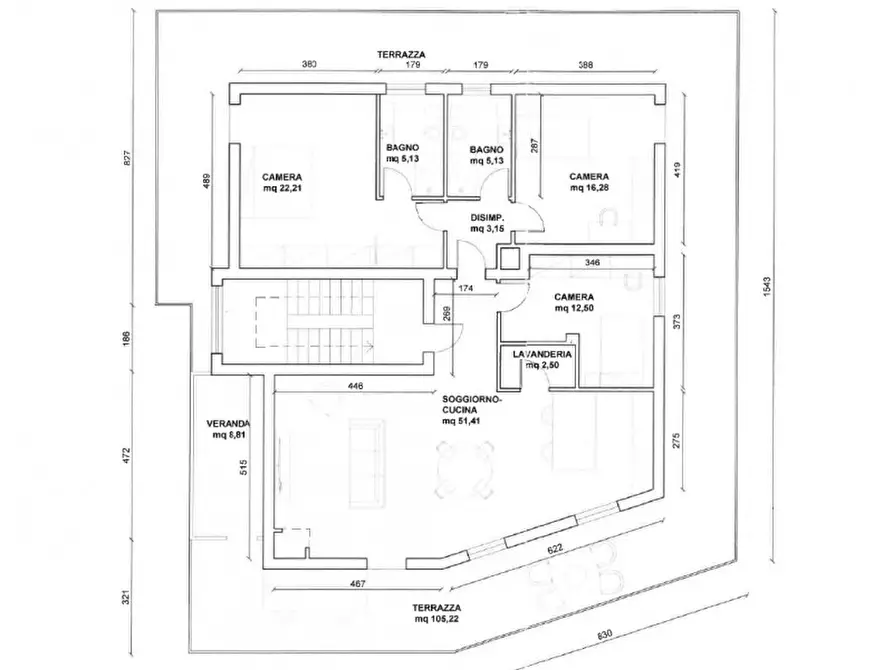 Immagine 10 di Attico in vendita  in VIA GOITO a Padova