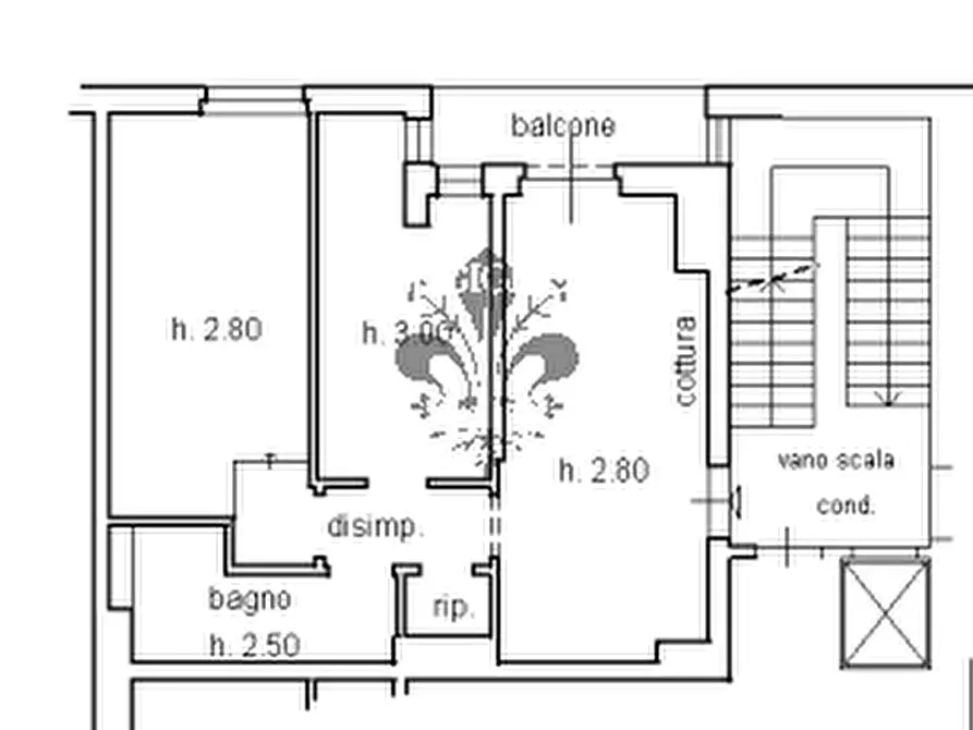 Immagine 18 di Appartamento in vendita  in Borgo Ognissanti a Firenze