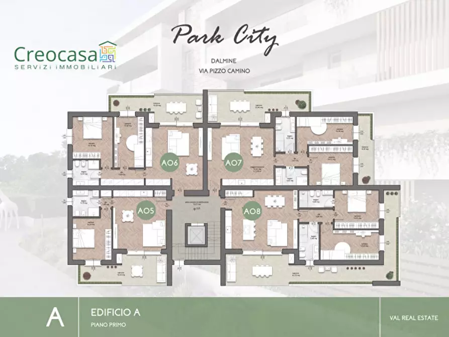 Immagine 11 di Appartamento in vendita  in Via Pizzo Camino a Dalmine