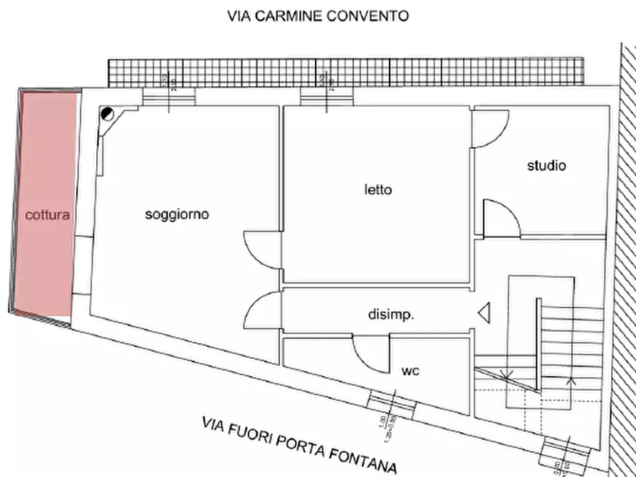 Immagine 1 di Casa indipendente in vendita  in Via Fuori Porta Fontana, 36 a Tricarico