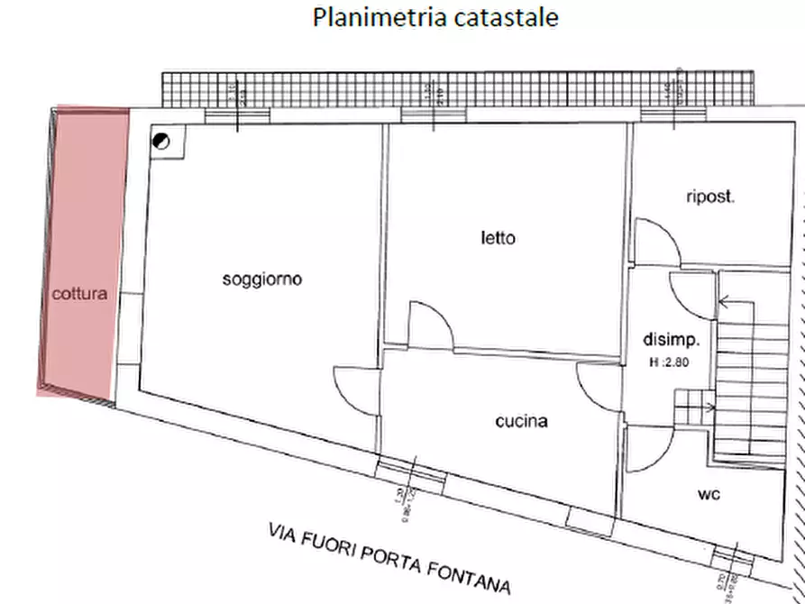 Immagine 14 di Casa indipendente in vendita  in Via Fuori Porta Fontana, 36 a Tricarico